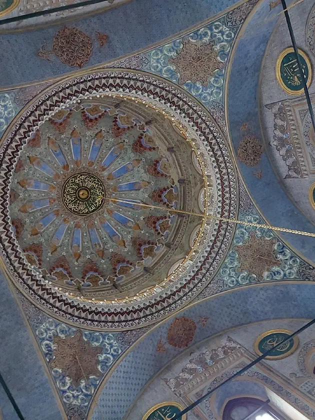Its painted dome